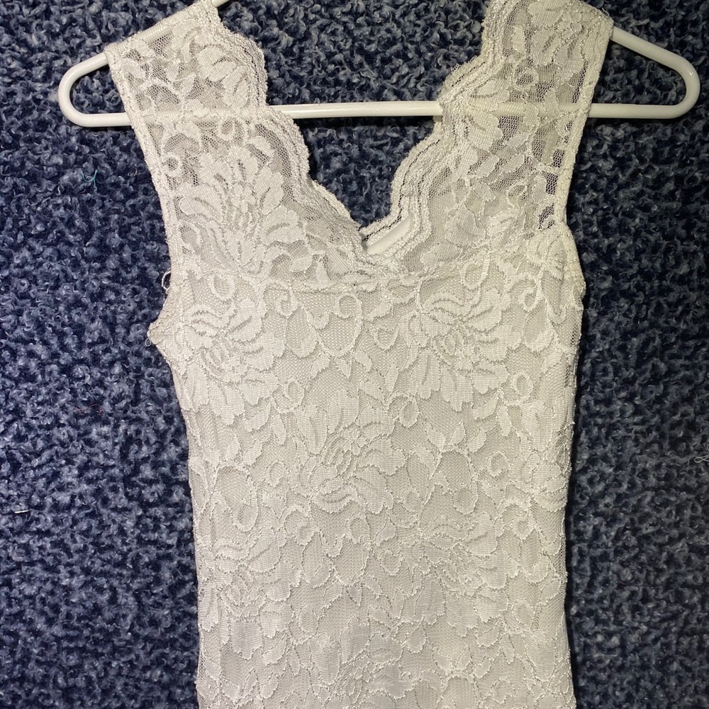 Floral Formal Dress in White and Pink